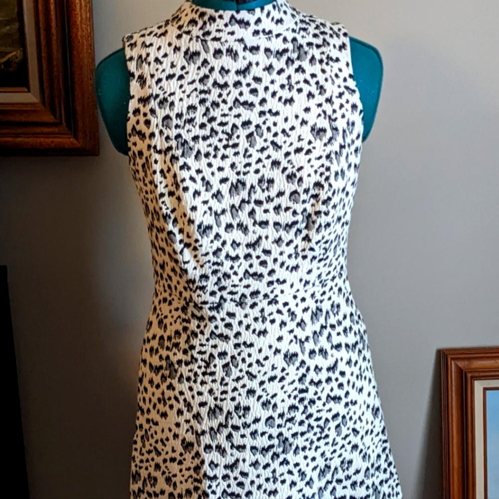 Ann Taylor Loft Cheetah Print Dress - Small
